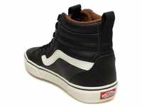 Vans Herren Filmore Hi VansGuard Sneaker, Leather Black/Marshmallow, 44 EU