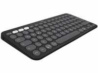 Logitech Pebble Keys 2 K380s, kabellose Multi-Device Bluetooth-Tastatur mit