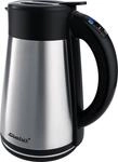Steba WK 31 Thermo Wasserkocher schnurlos Silber Schwarz