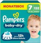 Pampers Baby-Dry Gr&ouml;&szlig;e 7, 132 Windeln, 15kg+, Bis zu 100% Auslaufschutz & Komfort