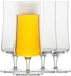 SCHOTT ZWIESEL Pilsglas Beer Basic 0,3 l (4er-Set), klassische Biertulpe mit