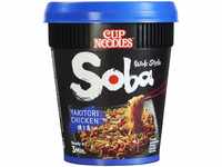 Nissin Cup Noodles Soba Cup – Yakitori Chicken, 8er Pack, Wok Style...