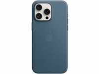 Apple iPhone 15 Pro Max Feingewebe Case mit MagSafe – Pazifikblau
