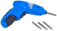 Pebaro 2010 Leistungsstarker Akkuschrauber, 9 Bits, USB-Kabel, G&uuml;rteltasche,