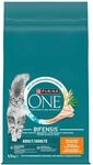 PURINA ONE Bifensis Adult Katzenfutter trocken, reich an Huhn, 1er Pack (1 x...