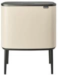 Brabantia - Bo Touch Bin 3x11L - Gro&szlig;er M&uuml;lleimer f&uuml;r die K&uuml;che -
