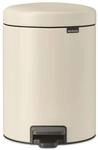 Brabantia - NewIcon Treteimer 5L - Kleiner Abfalleimer f&uuml;r Bad oder Toilette - Sanft