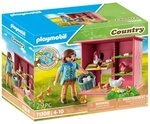 PLAYMOBIL | Country | H&uuml;hner mit K&uuml;ken | H&uuml;hnerhaus f&uuml;r deinen Bauernhof 