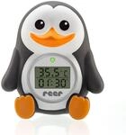 reer MyHappyPingu digitales Baby-Thermometer f&uuml;r die Badewanne, Pinguin,