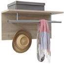 FMD M&ouml;bel, 441-001E Spot Wandgarderobe, ma&szlig;e 72.0 x 35.0 x 29.0 cm (BHT)