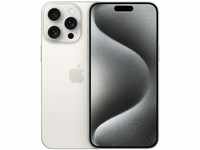 Apple iPhone 15 Pro Max (256 GB) - Titan Weiß