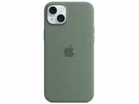 Apple iPhone 15 Plus Silikon Case mit MagSafe – Zypresse ​​​​​​​