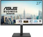 ASUS Business VA27ACFSN - 27 WQHD Monitor - Rahmenlos, ergonomisch, Flicker-Free,