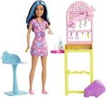 Barbie Skipper Erste Jobs Puppe und Accessoires - Station zum Ohrlochstechen, 10 Paar