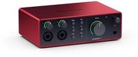 Focusrite Scarlett 4i4 4. Gen USB-Audio-Interface f&uuml;r Musiker, Songwriter,