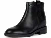 Geox Damen D LARYSSE Ankle Boot, Black, 38.5 EU