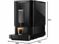 SENCOR Kaffeebohnenmaschine, Espressomaschine mit Mahlwerk, Black Edition, 19...