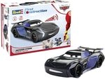 Revell Jackson Storm Disney Cars I Auto mit Licht & Sound I First Construction I