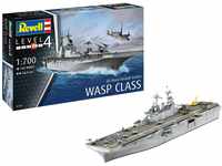 Revell 05178 05178-Assault Carrier USS WASP Class 1:700 Fahrzeug...