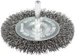 Bosch 1x Scheibenb&uuml;rste (&Oslash; 50 mm, Gewellter Draht, Zubeh&ouml;r f&uuml;r Bohrmaschinen)