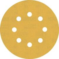 Bosch 5x EXPERT C470 Schleifblatt mit 8 L&ouml;chern (f&uuml;r Farbe auf Holz, Hartholz, &Oslash;
