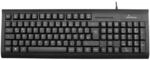 MediaRange kabelgebundene Tastatur mit Chip-Karten Terminal, deutsches QWERTZ Layout,