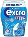 Extra Professional Kaugummi Zuckerfrei, Fresh Strong Mint, 50 Dragees, Xylitol