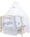 roba Beistellbett 60 x 120 cm - Jumbotwins - Babybett zum Anstellen - Inklusive