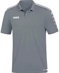 JAKO Herren Polo Striker 2.0, chili rot/wei&szlig;, 3XL, 6319
