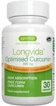 Longvida Curcumin 500 mg, hochdosiert, 285x h&ouml;here Bioverf&uuml;gbarkeit als standard