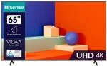 Hisense 65E6KT 164cm (65 Zoll) Fernseher, 4K UHD, HDR, Dolby Vision, Triple Tuner,