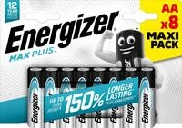 Energizer E301324600 Max Plus Mignon (AA) 8 St&uuml;ck Chrom