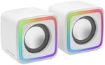 Mars Gaming MSCUBEW, Kompakte RGB Gaming-Lautsprecher
