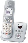 Panasonic Dual-Micro/Nano, KX-TG6861GS Schnurlostelefon mit Anrufbeantworter (Bis zu