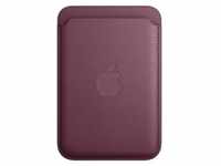 Apple iPhone Feingewebe Wallet mit MagSafe – Mulberry ​​​​​​​