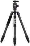 Rollei C6i Kamerastativ Carbon Schwarz, 172cm Stativ Kamera Kompakt mit Kugelkopf