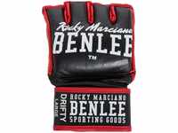 Benlee Rocky Marciano Unisex – Erwachsene DRIFTY Leather MMA Gloves, Black, S