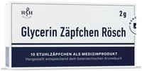 Glycerin Z&auml;pfchen | 2g (10 Z&auml;pfchen) | f&uuml;r eine nat&uuml;rliche Stuhlregulierung 