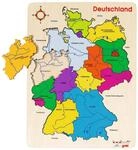Goki 57860 - Einlegepuzzle - Deutschland II