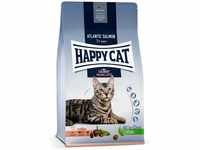 Happy Cat 70587 - Indoor Adult Atlantik Lachs - Katzen-Trockenfutter für