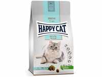 Happy Cat 70600 - Sensitive Haut & Fell - Katzen-Trockenfutter mit Huhn für