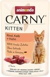 animonda Carny Kitten Rind, Kalb + Huhn (12 x 85 g), Kitten Nassfutter für wachsende animonda Carny Kitten Rind, Kalb + Huhn (12 x 85 g), Kitten Nassfutter für wachsende