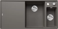 BLANCO AXIA III 6 S-F | Granitsp&uuml;le aus SILGRANIT vulkangrau | Einbauart: