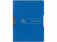 Herlitz 11206638 Express-Clip 5er Pack A4 PP Bewerbung blau