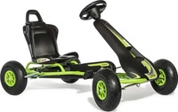 rolly toys 112005, rolly toys Ferbedo GoKart AR 8G, schwarz/gr&uuml;n, mit Luftbereifung
