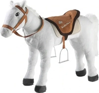 heunec 736177, heunec Standpferd Sabrina, L&auml;nge 90 cm weiss