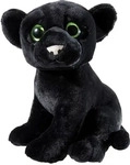 heunec 234963, heunec MISANIMO Panther sitzend mit Glitzeraugen, 45cm schwarz