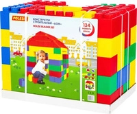 Polesie 37473, Polesie Bausteine XXL Haus, 134-tlg.
