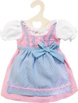 Heless 1111, Heless Puppen-Dirndl, klein, 1 Kleid, sortierte Ware, Gr. 28-33 cm