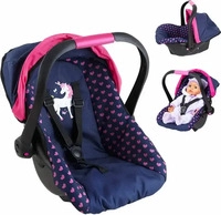 Bayer Design 67954AA, Bayer Design Puppenautositz EasyGo mit Dach, blau mit